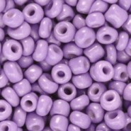 Glas rocailles kralen 6/0 (4mm) Paisley purple